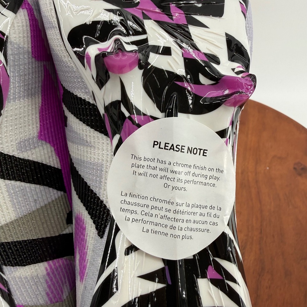 Puma Ultra Ultimate FG/AG Soccer Cleats White Purple Black 108410-01 Men 8 - Picture 9 of 11